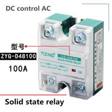 ZYG-D48100 single-phase solid state relay DC4-32V DC-AC AC24-480V 100A SSR