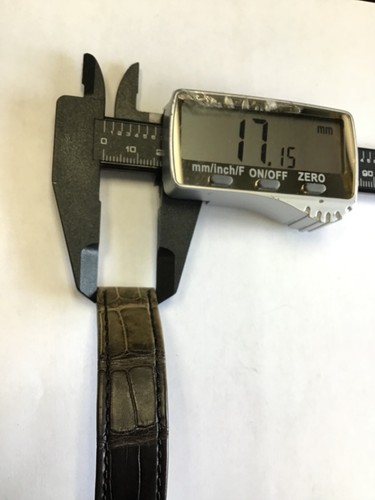 Gucci Genuine 17MM RCG Crocodile strap - Picture 7 of 9