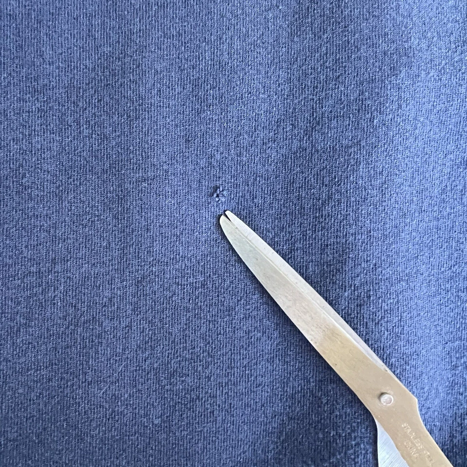 Sudadera de Colección Años 90 Nike Etiqueta Blanca Desteñida Azul Marino Distress Cuadrada Cuello Redondo XL Foto 4 de 4