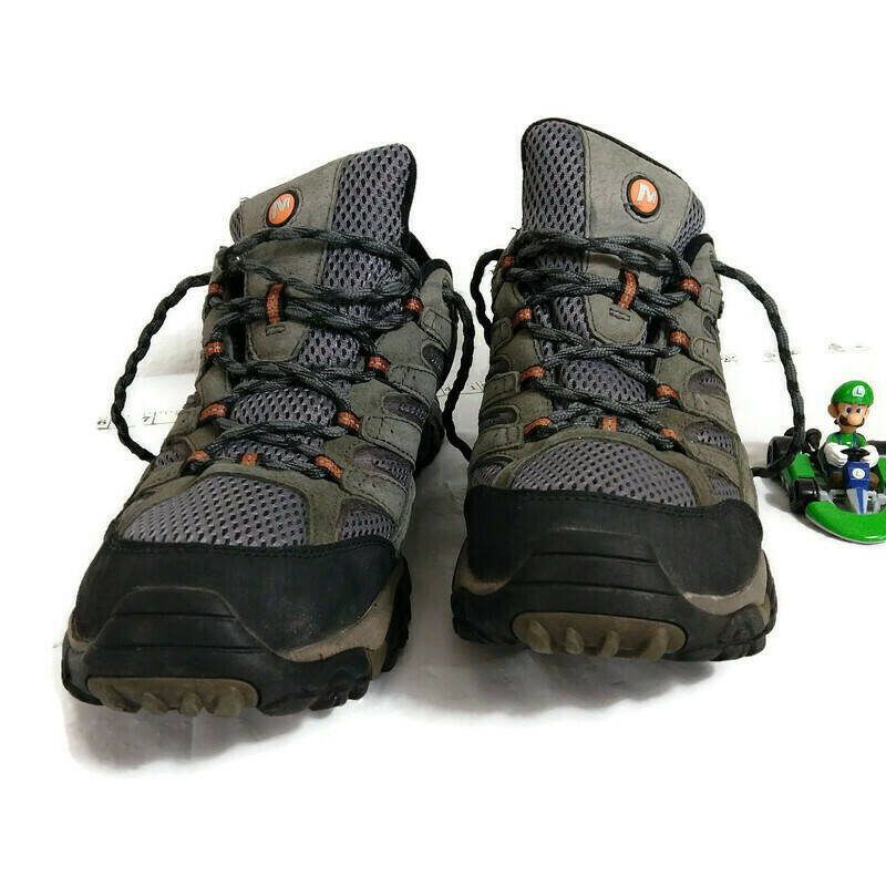 Merrell Men's Moab Waterproof Beluga Hiking Activewear Boots Size 12