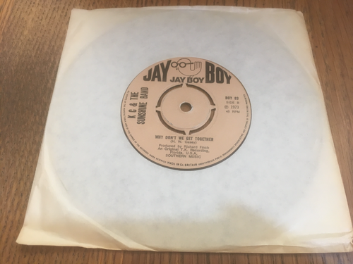 K.C & The Sunshine Band "Sound Your Funky Horn & Why Don't We Get Together" 7" - Bild 2 von 4