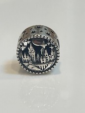 NEW Authentic PANDORA Harry Potter Hogwarts School of Witchcraft Charm 798622C00