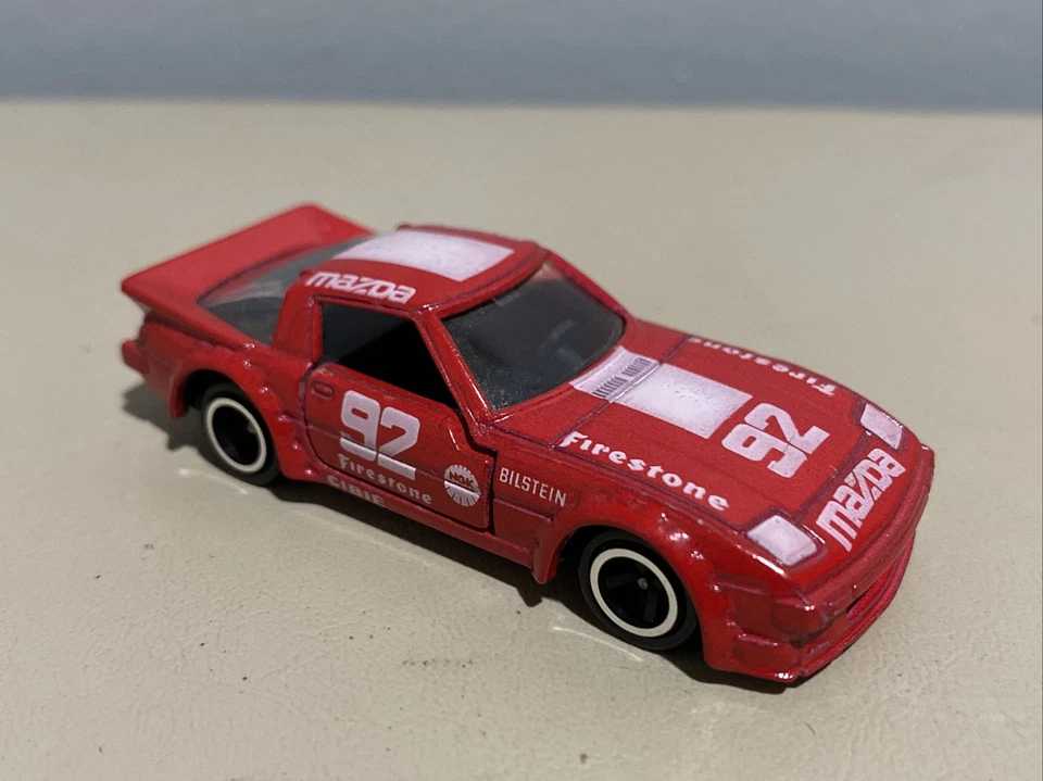 Vintage Race Car Formula 1 Indy 74 Mazda RX-7 Savanna Tomica Tomy Made In Japan - Image 3 of 4
