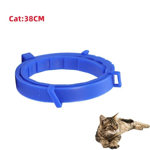 Cat Dog Flea And Tick Collar Adjustable 38/70CM 8 Months Protection Retractable - Picture 41 of 45