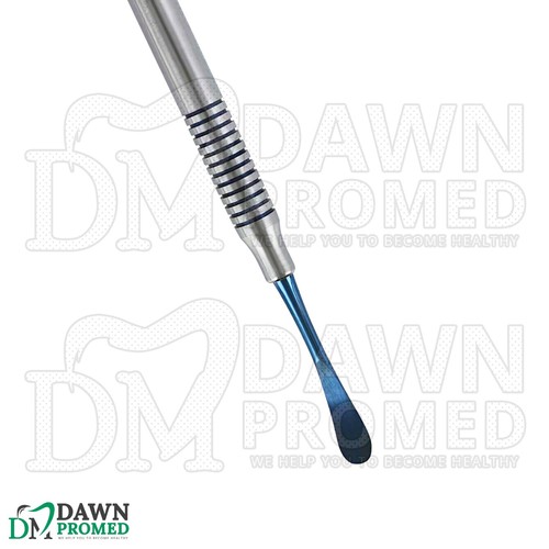 Periosteal Elevator Molt # 9 Blue Titanium Coated Double Ended Dental German Gr - Picture 6 of 8