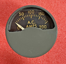 Voltron AC AMMETER Indicator Gauge 124-837 10-60757-27                      yb1