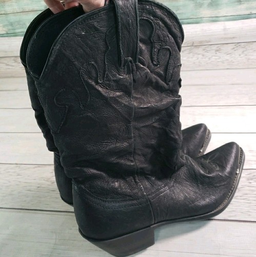 Botas vaqueras Durango Crush para mujer 8,5 negras de cuero suave botas de vaquero rodeo - Imagen 2 de 21