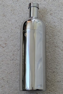 Cocktail-Shaker in Flaschenform silber elegant glänzend glänzend 3 Stück