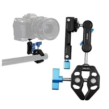 SIRUI Abrazadera articulada de montaje para cámara con Negro - Super Clamp