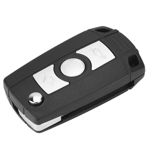 Key Fob Case 3 Button Car Remote Folding Key Shell Case - Picture 5 of 9