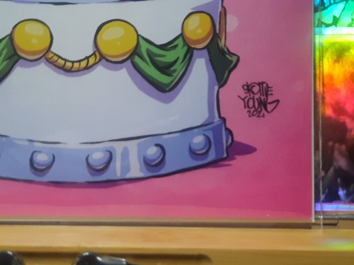 Fantastic Four #32  Variant Edition Skottie Young Signed With COA !! VF/NM!! - Picture 8 of 19