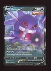 [NM] Black V Gengar V Fusion Strike 156/264 Pokémon TCG