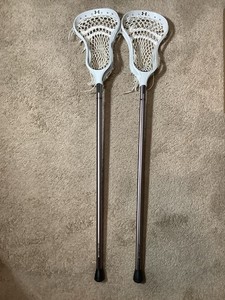 Under Armour Command Jr. 7068 Alloy Lacrosse Two Sticks Lot