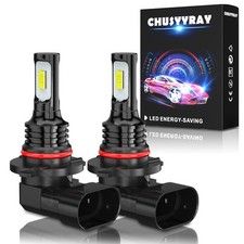 For Ford F150 1999 2000 2001 2002 2003  Pair LED Fog Light Bulbs 9145 9140 H10