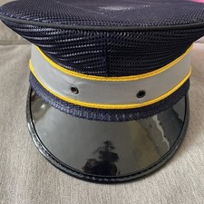 Train Conductor Railway Hat Size     7 1/4. WITH BADGE