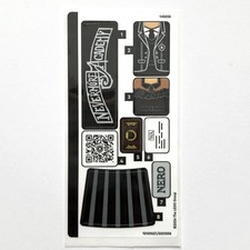 LEGO STICKER SHEET 76780 Wednesday Addams Figure Stickers Decals