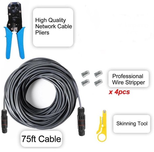 75ft Starlink Cable Extension Compatible with Starlink Rectangular Satellite V2 - Picture 6 of 15