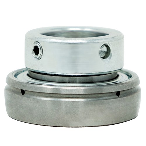 SA207 Insert Bearing 35mm Bore, Spherical OD, Eccentric Lock Collar, Lube Hole - Picture 2 of 5