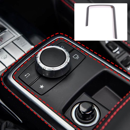 Telaio console centrale carbonio opaco secco bordo decorativo per Benz classe G 2012-18 - Foto 3 di 12
