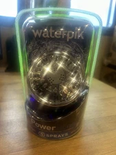 Waterpik PowerSpray Plus Brushed Nickel 5 settings Showerhead 1.8 gpm