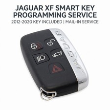 Jaguar Xf Smart Key Programming Service 2012-2020 Key Included Mail-in Service