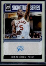 2018-19 Donruss Optic #SG-ESM Edmond Sumner Signature Series Choice