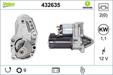 Anlasser Starter VALEO ORIGINS - NEW O.E. TECHNOLOGIE 432635 für BMW 1100 850
