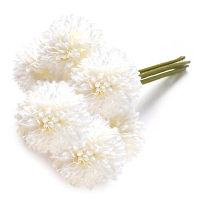 Beautiful 6 Heads of Artificial Silk Hydrangea for Event and Home Decoration