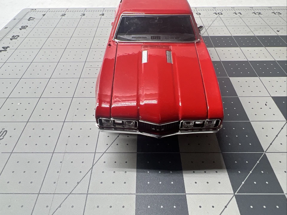 Oldsmobile 442 Welly 1968 rojo escala 1:24 rojo Foto 3 de 4