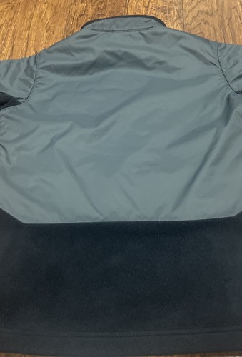 Columbia Steens Mountain Jacket Boys Medium 10-12 Black Gray Fleece Softshell - Picture 8 of 12