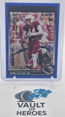 Johnny Wilson Philadelphia Eagles 2024 Panini Score Rookie RC #369 /100