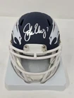 JOHN ELWAY signed BRONCOS AMP mini helmet BECKETT COA