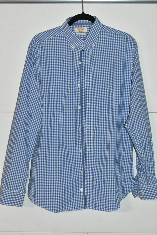 Original Penguin Heritage Slim Men's Button Down Long Sleeve Size 16