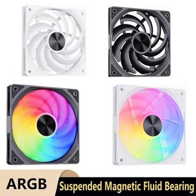 ARGB 12015 PWM PC Case Silent Cooling Fan Gaming Computer Colored 800 to 2100RPM
