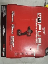 Milwaukee M18 18V Lithium-Ion Brushless 1/2" Hammer Drill/Driver Kit - 2904-22