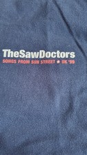 The Sawdoctors Songs From Sun Street Long Sleeved UK Tour T-Shirt 1999 XL