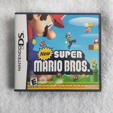 New Super Mario Bros Nintendo DS Case and Manual ONLY No Game 