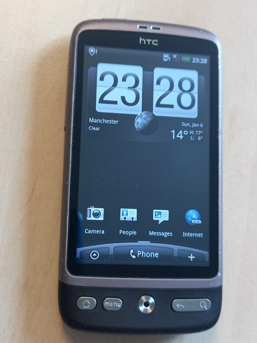 Htc Desire Brown T.Mobile EE 4GB Smartphone - Picture 3 of 5