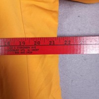 Ilana Kohn Blazer Womens Small Yellow Linen Cotton Double Breasted Jacket USA 7