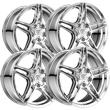 Set Of 4 Edge Street 354c 16x7.5 5x1005x4.5 40mm Chrome Wheels Rims Set Of 4 Edge Street 354c 16x7.5 5x1005x4.5 40mm Chrome Wheels Rims