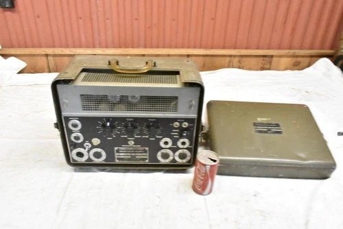 Vintage US ARMY SIGNAL CORPS AF AMPLIFIER AM-424(A)PFP-1 Projector Tube Amp