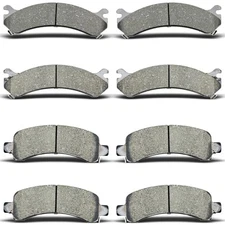 Front and Rear Ceramic Brake Pads for 2003 - 2019 2020 Express Savana 2500 3500