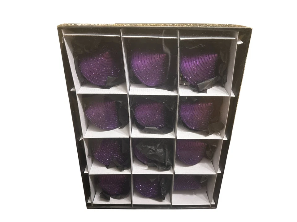 Kaheku | Christbaumkugel - Set 19-teilig Viloett Lila | Christbaum | NEU & OVP - Bild 3 von 4