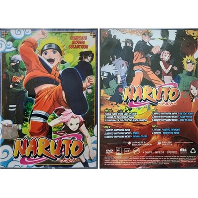 DVD NARUTO Complete Movie Collection  11 Movies Japanese & English Audio