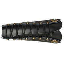 Handmade Leather Arm Guards Bow Hand Shooting Glove Adjustable for Hunting Sh...