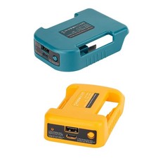 Belt Buckle QC3.0 USB Type-C Charger Adapter for Makita 18-20V Li-ion Battery B