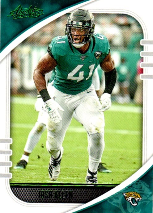 2020 Panini Absolute #27 Josh Allen Green