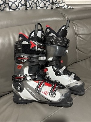 Dalbello Axion 8 Ski Boots - Grey, White, & Red - Made in Italy - Size 275/317mm