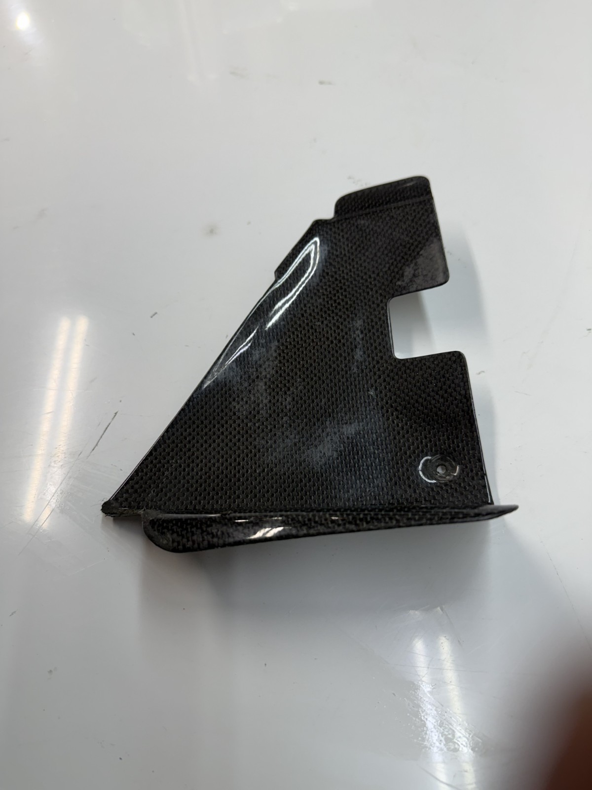 LAMBORGHINI MURCIELAGO LP640 CARBON LEFT CORNER COVER PANEL COVER OEM 418103781A