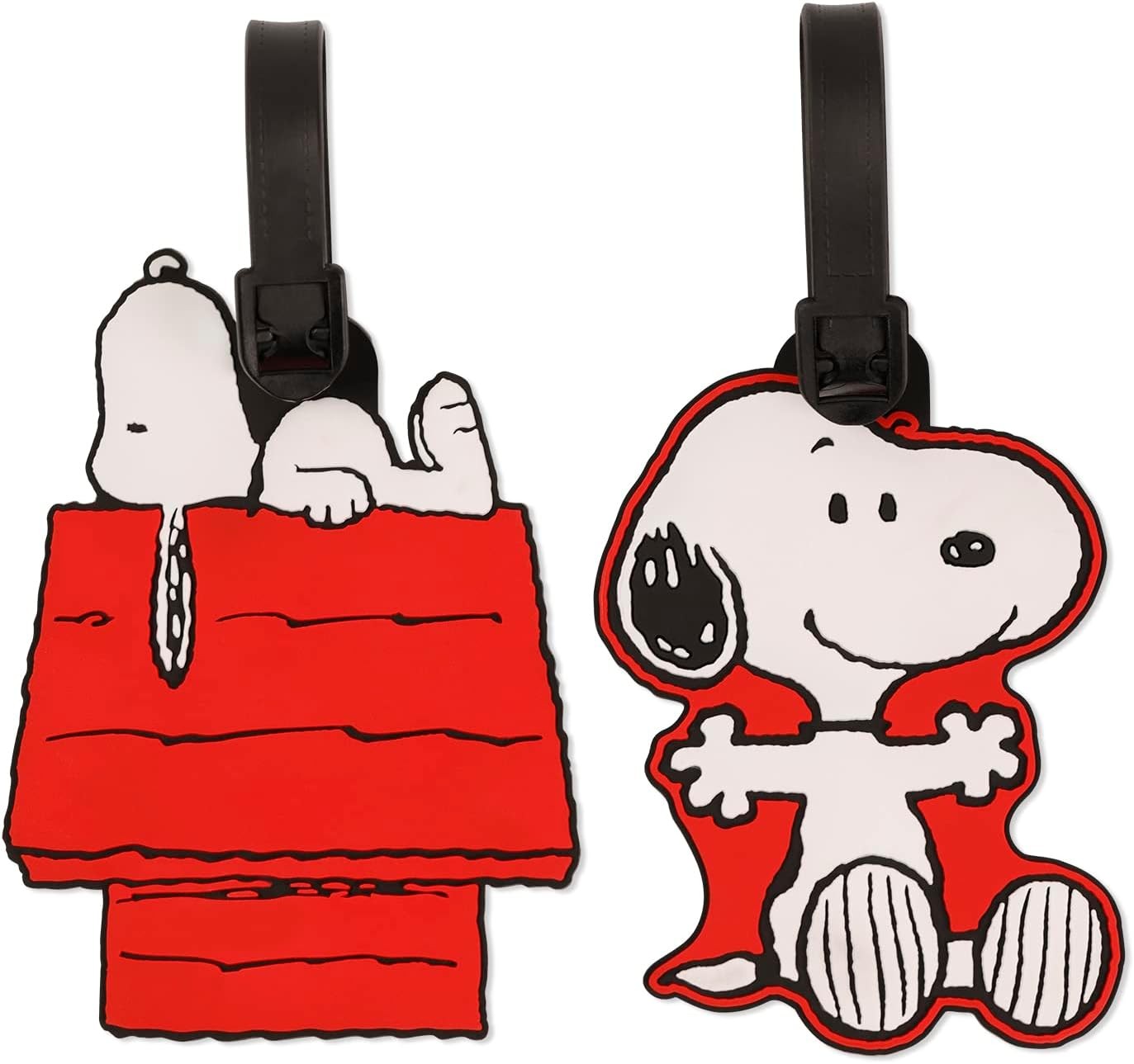Peers Hardy Unisex Red Peanuts Snoopy Luggage 2 Piece - Image 2